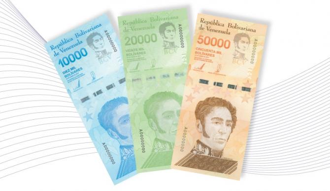 Nuevos Billetes De 10.000, 20.000 Y 50.000 Bolívares Empiezan A ...